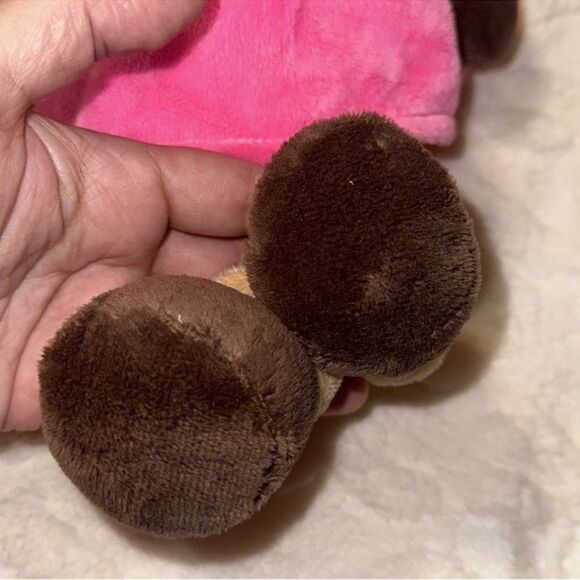 DunDee Set of Boy & Girl Rudolph Red-Nosed Reindeer Plush Squeaky Dog Toys - Picture 6 of 10